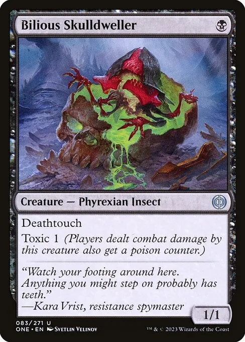 Bilious Skulldweller — Phyrexia: All Will Be One