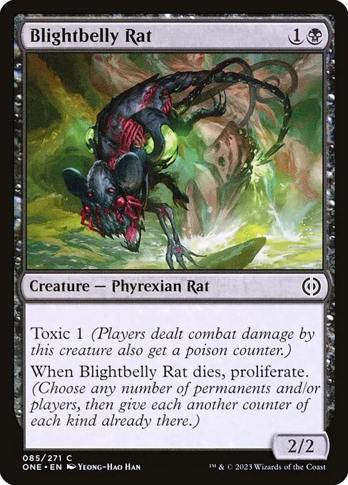Blightbelly Rat — Phyrexia: All Will Be One