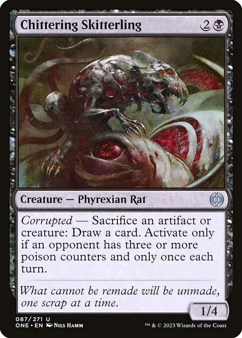 Chittering Skitterling — Phyrexia: All Will Be One