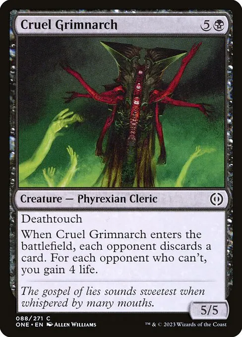 Cruel Grimnarch — Phyrexia: All Will Be One