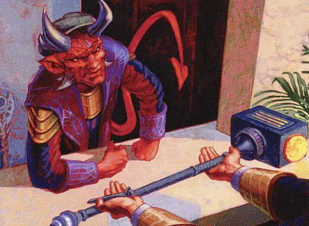 Art detail — Devilish Valet