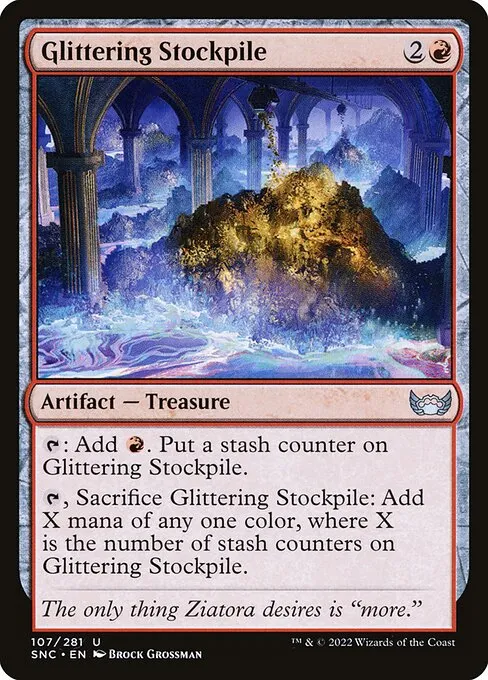 Glittering Stockpile — Streets of New Capenna