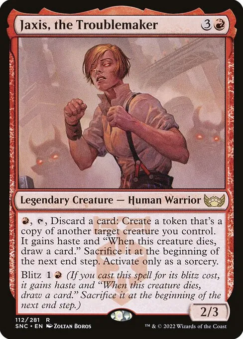 Jaxis, the Troublemaker — Streets of New Capenna