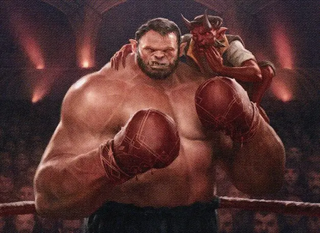 Art detail — Pugnacious Pugilist
