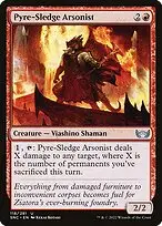 Pyre-Sledge Arsonist — Streets of New Capenna