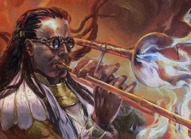 Art detail — Sizzling Soloist