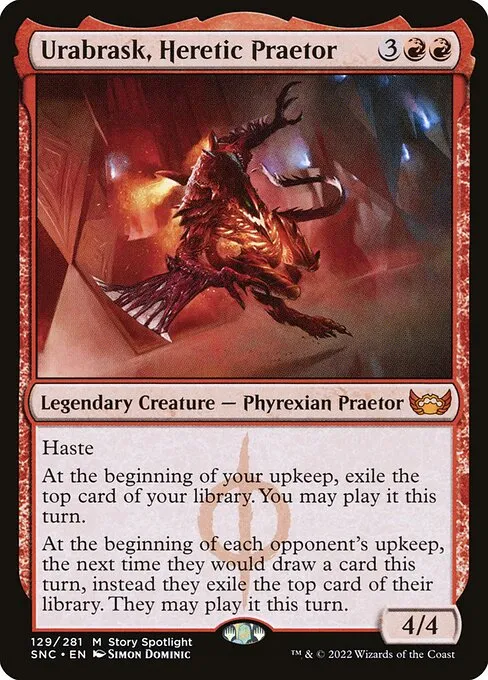Urabrask, Heretic Praetor — Streets of New Capenna