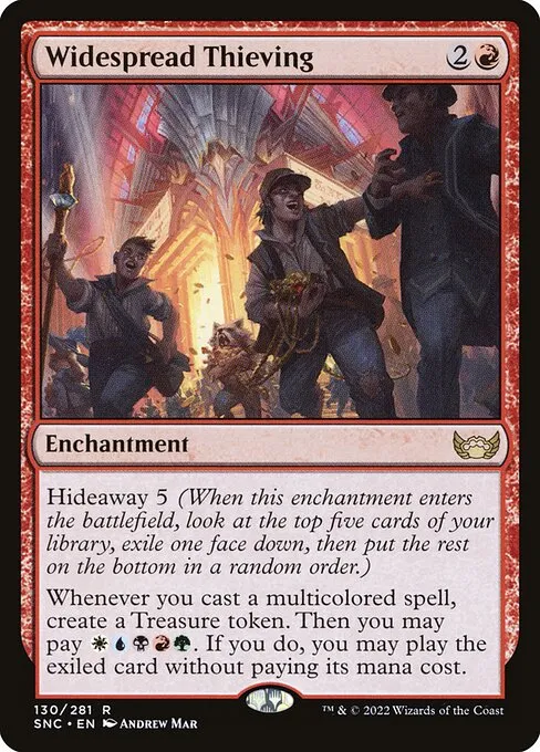 Widespread Thieving — Streets of New Capenna