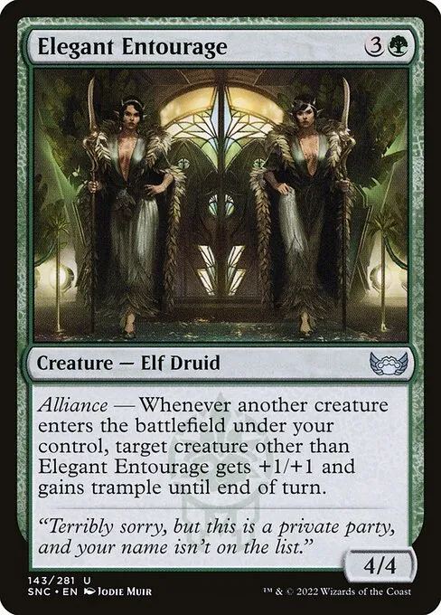 Elegant Entourage — Streets of New Capenna