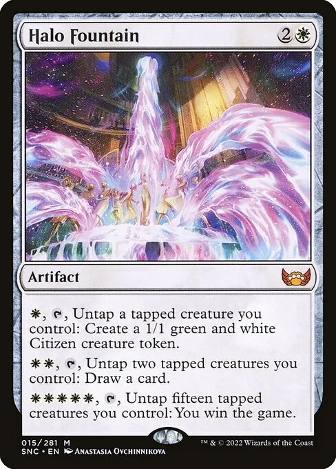 Halo Fountain — Streets of New Capenna