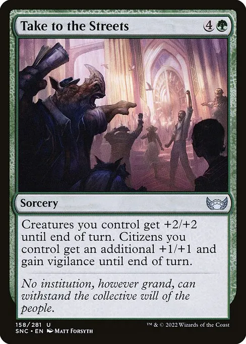 Take to the Streets — Streets of New Capenna