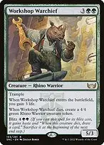 Workshop Warchief — Streets of New Capenna