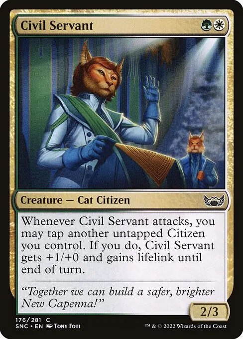 Civil Servant — Streets of New Capenna
