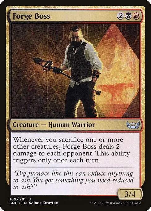 Forge Boss — Streets of New Capenna