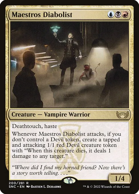 Maestros Diabolist — Streets of New Capenna