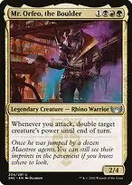 Mr. Orfeo, the Boulder — Streets of New Capenna