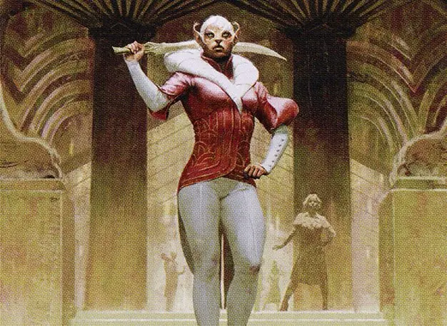 Art detail — Mage's Attendant