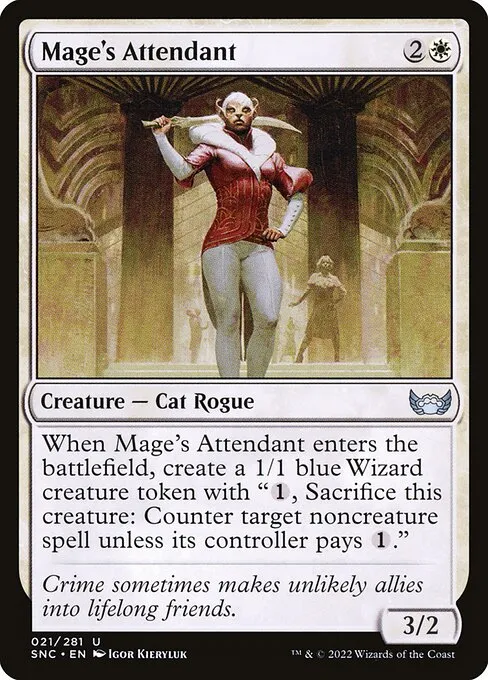 Mage's Attendant — Streets of New Capenna
