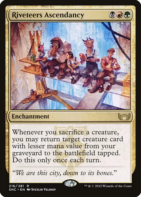Riveteers Ascendancy — Streets of New Capenna
