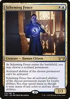 Scheming Fence — Streets of New Capenna