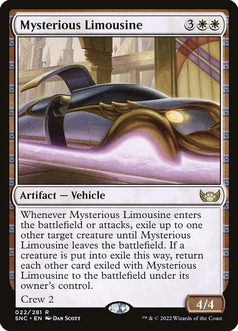Mysterious Limousine — Streets of New Capenna