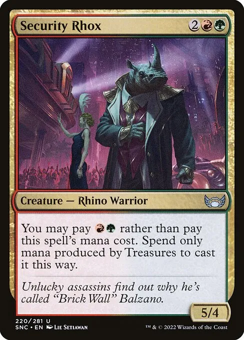 Security Rhox — Streets of New Capenna