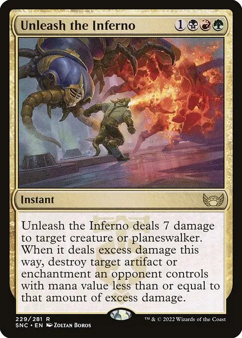 Unleash the Inferno — Streets of New Capenna