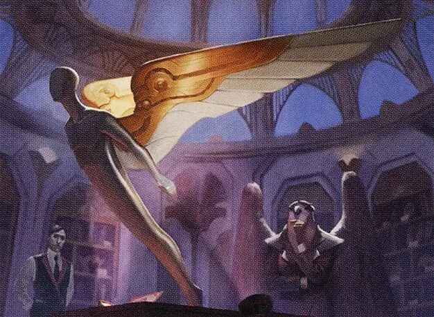 Art detail — Gilded Pinions