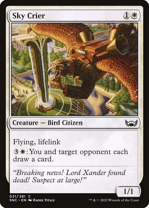 Sky Crier — Streets of New Capenna