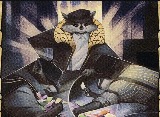 Art detail — Masked Bandits