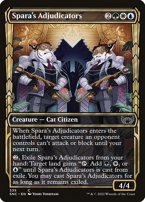 Spara's Adjudicators — Streets of New Capenna
