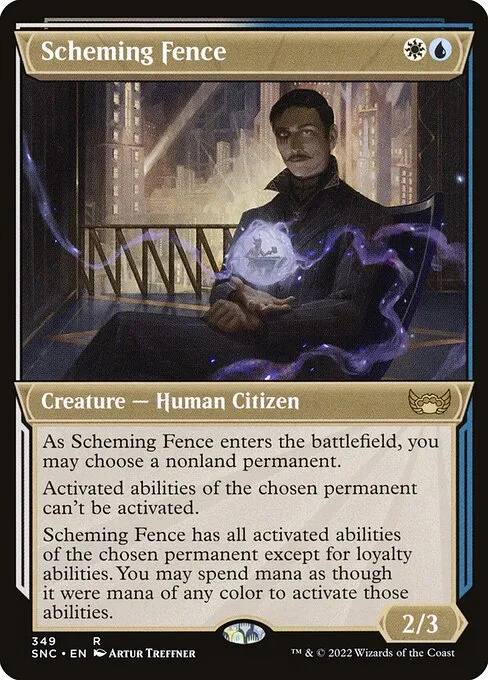 Scheming Fence — Streets of New Capenna