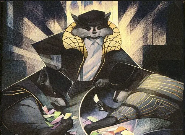 Art detail — Masked Bandits