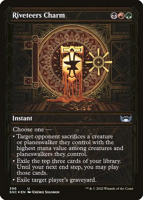 Riveteers Charm — Streets of New Capenna
