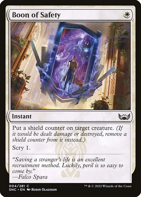 Boon of Safety — Streets of New Capenna