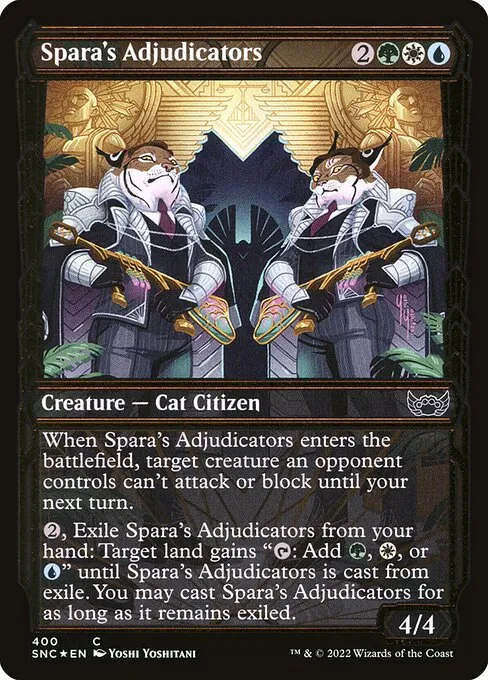 Spara's Adjudicators — Streets of New Capenna