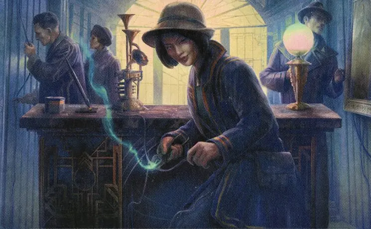 Art detail — Wiretapping