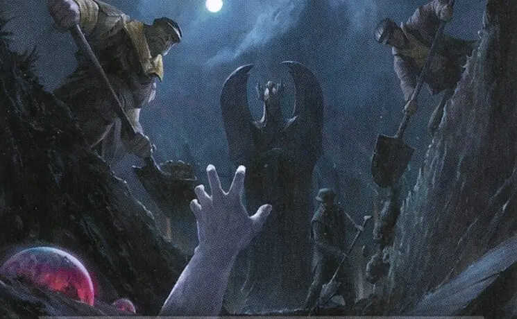 Art detail — Cemetery Tampering