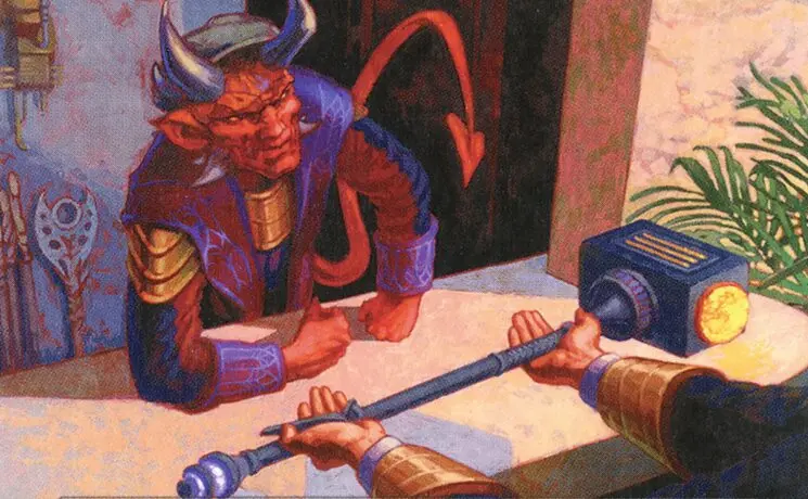 Art detail — Devilish Valet