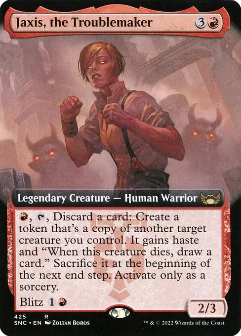 Jaxis, the Troublemaker — Streets of New Capenna