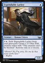 Expendable Lackey — Streets of New Capenna