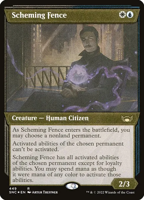 Scheming Fence — Streets of New Capenna