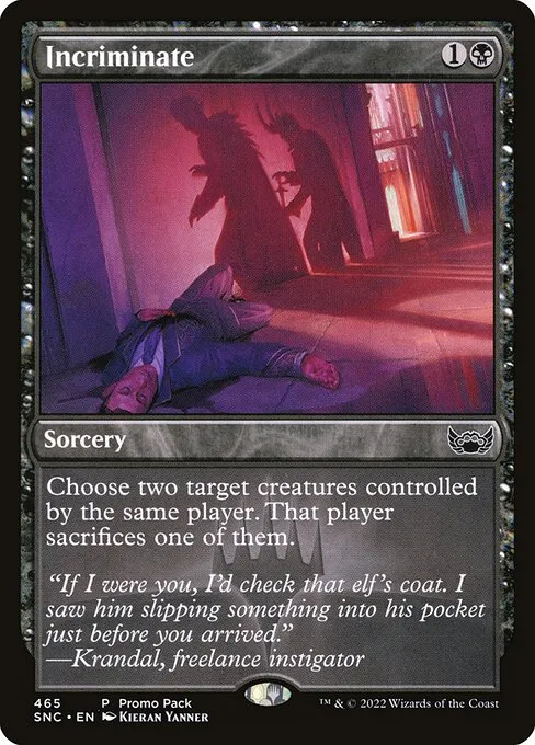 Incriminate — Streets of New Capenna