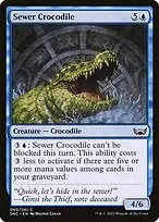 Sewer Crocodile — Streets of New Capenna