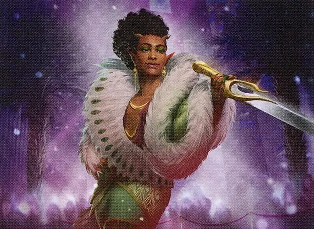 Art detail — Celebrity Fencer