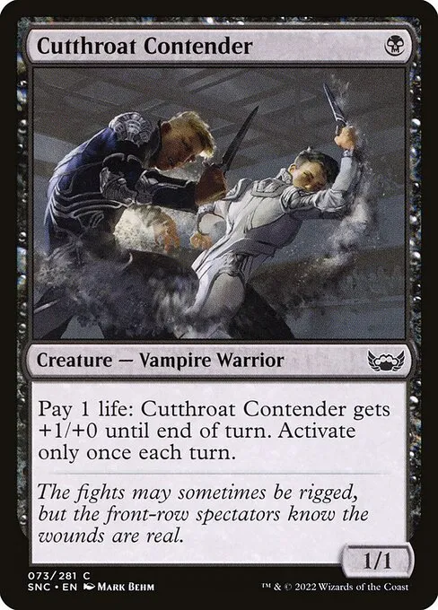 Cutthroat Contender — Streets of New Capenna