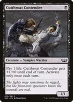 Cutthroat Contender — Streets of New Capenna