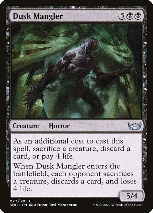 Dusk Mangler — Streets of New Capenna