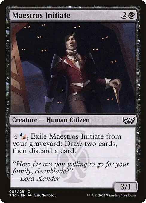 Maestros Initiate — Streets of New Capenna