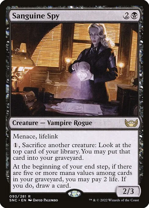 Sanguine Spy — Streets of New Capenna